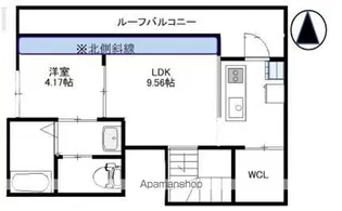 BLUME西六郷【3階】の間取り
