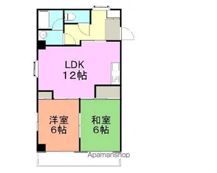 サカヨシレジデンス【301号室】の間取り