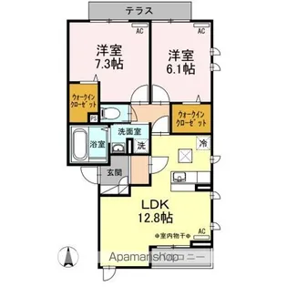 オスト【1階】の間取り