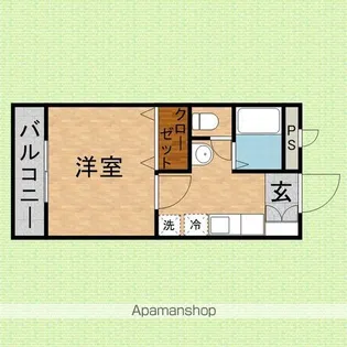 ピュアレスト【3階】の間取り
