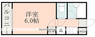 キャッスルマンション【3階】の間取り