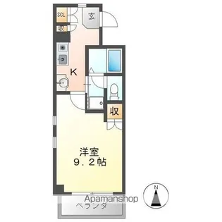 グランドゥール古出来【1階】の間取り