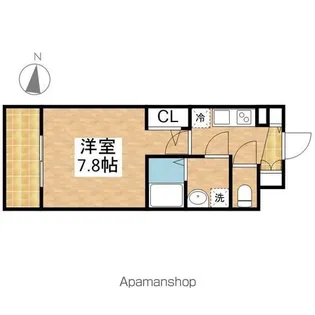 エスリード大須アヴェニュー【10階】の間取り