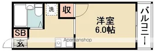 ジュネス阪本【105号室】の間取り