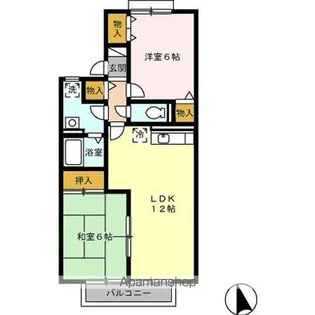 ヴェルドミールA棟【2階】の間取り