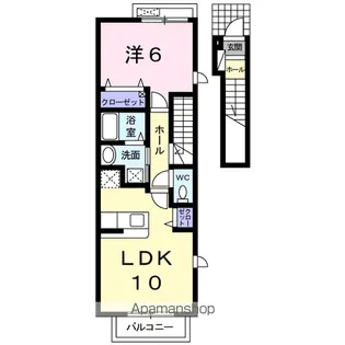 フォレストヒル【2階】の間取り