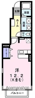 ヴィオラ メゾンⅢ【102号室】の間取り