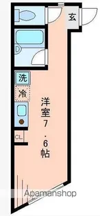 桜華楼【103号室】の間取り