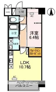 RIVIERE GAUCHE 寺町二条【4階】の間取り
