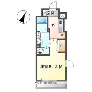 ラヴィ・K【3階】の間取り