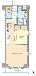 AIFLAT渋谷西原【4階】の間取り