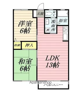 エクセルNAGANO【2階】の間取り