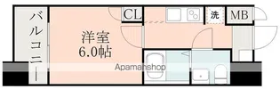 S−RESIDENCE照国ASCENT【9階】の間取り