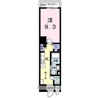 オータム アベニュー【4階】の間取り