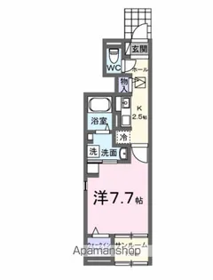 広島県三原市宮浦5丁目【アパート】の間取り