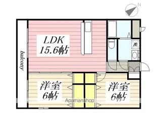レイ・プルメリア【103号室】の間取り