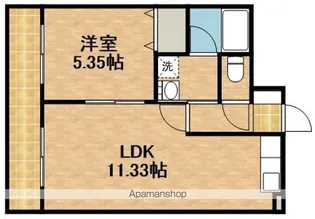 サウスコート【9階】の間取り