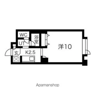 藤井ビルひばりが丘【401号室】の間取り