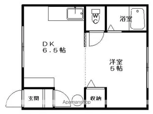 コーポ16【102号室】の間取り
