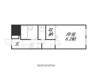 ル アージュ草津【3階】の間取り