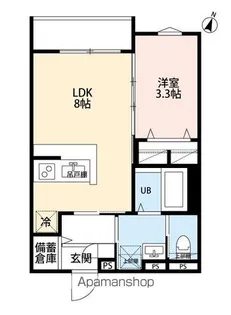 ROBOT HOME 京成小岩【2階】の間取り