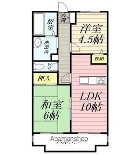 第3杉山ビル【2階】の間取り
