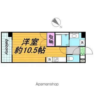 アーク松戸セントラルパーク【3階】の間取り