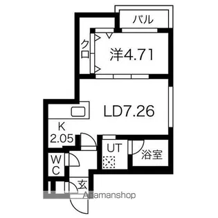 ZERO MAISON S5【3階】の間取り
