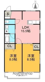 SAN MIGEL【2階】の間取り