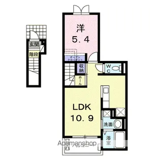 パストーソ Ⅰ【2階】の間取り