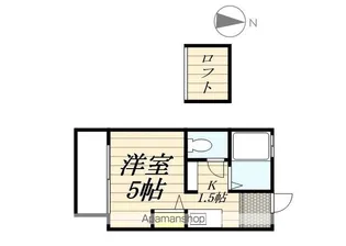 ジョイフル新中島【2階】の間取り
