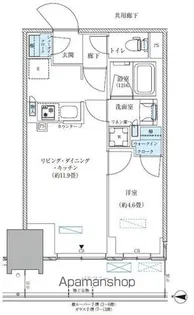 パークアクシス西大島コンフォートスクエア【12階】の間取り
