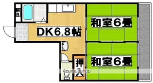 コーポT&T【3-B号室】の間取り