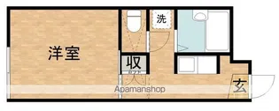 中泉ロジュマン【106号室】の間取り