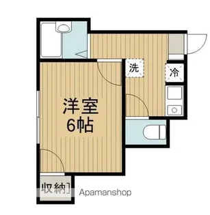 エクセルハイツ【202号室】の間取り