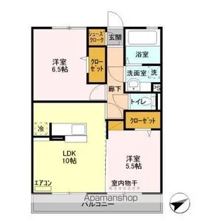 ルミエール【3階】の間取り