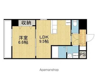 ラシャンスKANAIKE【1階】の間取り