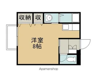 ユミハイツⅠ・Ⅱ【2階】の間取り