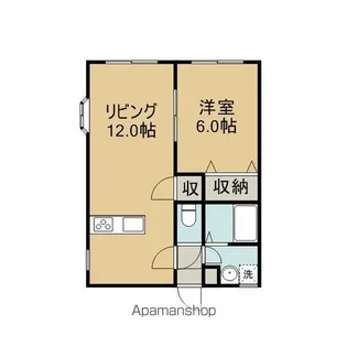 サンハイム優羽【3階】の間取り