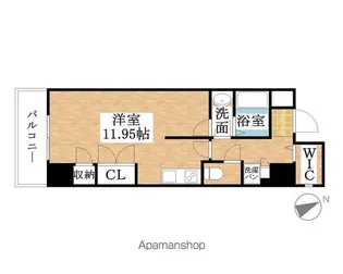 クリサスレジデンス枇杷島【704号室】の間取り