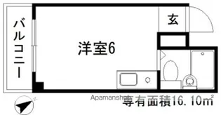 中野第2ビル【4階】の間取り