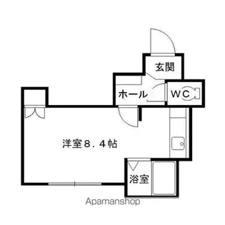 リバティ常盤【4階】の間取り
