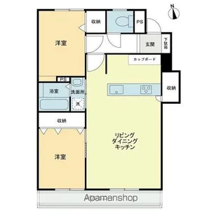 佐々木マンション【107号室】の間取り