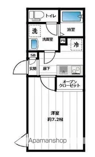 LATIAS日暮里【101号室】の間取り