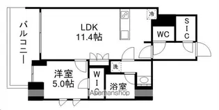 シーズンフラッツ青葉通一番町【11階】の間取り