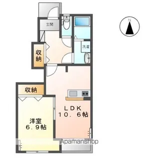 オオハシⅡ【1階】の間取り