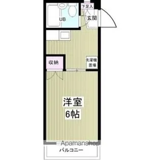 コスモクイーン富田町【3階】の間取り