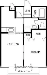 VIVACE ヴィヴァーチェ【202号室号室】の間取り