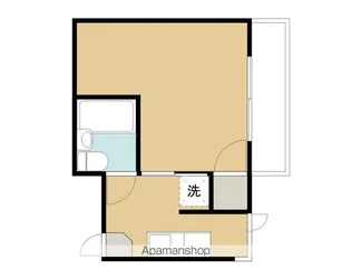 エル茶畑【206号室】の間取り