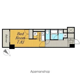 プライマル小石川【3階】の間取り